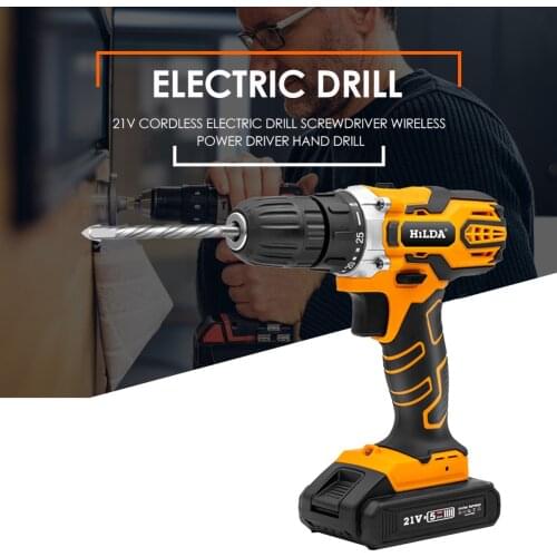 Aircraft Type Wood Circle Hole Saw Cutter Portable Lithium Battery Impact Cordless Drill 25NM Torque Electric Screwdriver