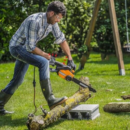 Electric chain saw WG303E chainsaw logging saw electric chain saw household 220v multi-function power tool