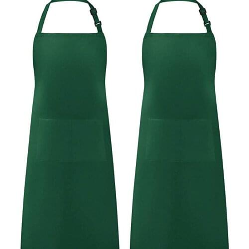 Waterproof canvas apron, restaurant, milk tea shop, manicure, barista, work clothes, custom logo