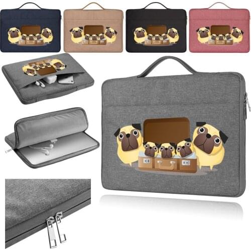 Fashion Pattern Laptop Bag for MacBook Air Pro HP Acer Xiaomi ASUS Lenovo Notebook Fabric Sleeve Cover 14 11 12 13 15 Inch