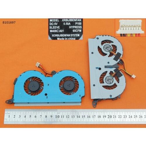New For lenovo IdeaPad Y40 Y40-70 Y40-80 Y40-70AT Y40-70AM 8pin 5V 0.4A Laptop Notebook CPU Cooling Fan Cooler Radiator