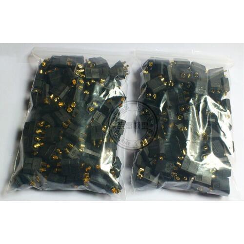 Wholesale 1000 Pairs Female Male XT60 Bullet Connectors Plugs for RC Toy Lipo Battery Black