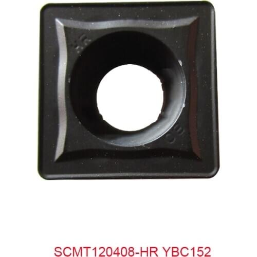 Original SCMT120408-HR YBC152 Genuine CNC Inserts Carbide External Round Turning Inserts 10 pcs/lot Lathe Tools