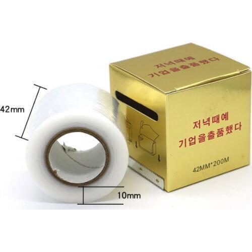 Tattoo Plastic Wrap Preservative Film Make Up Supplies Wrap Cover Tape Roll PLASTIC FILM FOR MICROPIGMENTATION OF LIPS Eyebrow