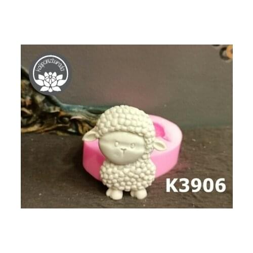 Triple sheep silicone mold