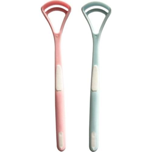 7Kittens Tongue Scraper Cleaner Tongue Scraper Remove Oral Coating Care Independent Scraping Brush Oral Hygiene Care Tools