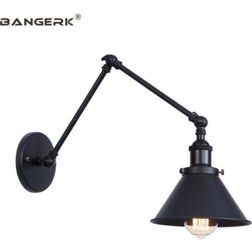 Modern Adjust Swing Sconce Wall Lights Edison Loft Style Long Arm LED Wall Lamp Decor Home Fixtures Indoor Lighting Luminaire