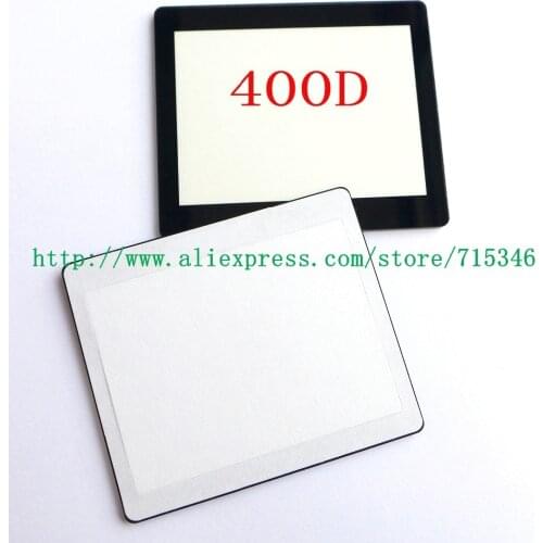 New LCD Screen Window Display (Acrylic) Outer Glass For CANON EOS 400D Rebel XTi Kiss X Digital Screen Protector + Tape