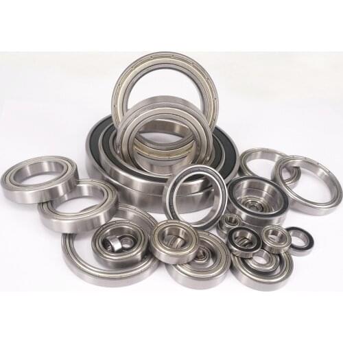 Inner Diameter 1.5mm To 9mm Gcr15 ABEC1/ABEC3 Metal Shield/Rubber Sealed Thin-wall Deep Groove Ball Bearing