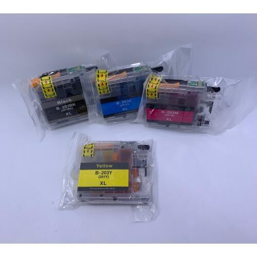 YOTAT 1set Compatible ink cartridge LC201 LC 201 LC201XL for brother MFC-J460DW MFC-J480DW MFC-J485DW MFC-J680DW
