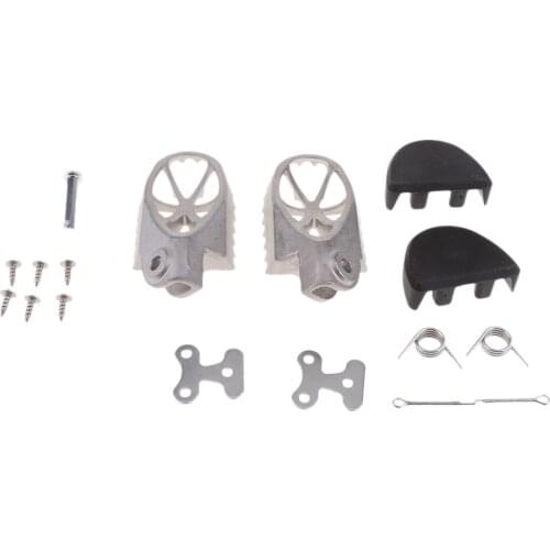 1 Pair of Motorcycle Foot Pegs Pedals Dirt Bike for Dirt Motor Bike