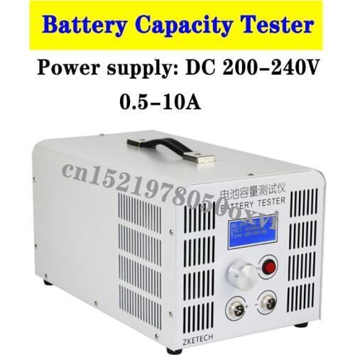 12V-72V Lead-acid Lithium Lead Acid Battery Capacity Tester Software Test Machine Tools EBD-B10H Discharge Current Support PC