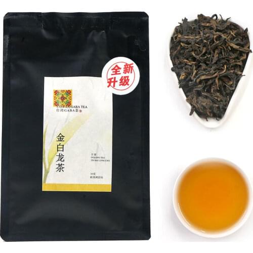 2021 Taiwan GABA Tea Oolong Chinese Tea High Mountain Cha Strips Shape GABA Tea