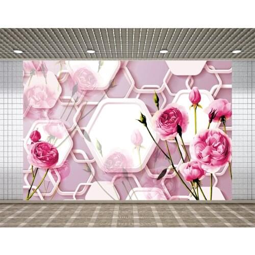 Lyavshi 3D Backdrops Photographic Background Flowers Flowers Interior Decoration for Photo Studio Props Photography Photophone