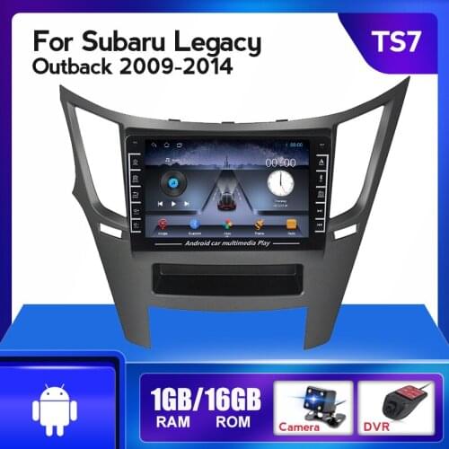 Android 4Core Car Radio For Subaru Outback Impreza Legacy 2009-2014 Multimedia Dvd Player IPS Screen Navigation Stereo GPS 1080P