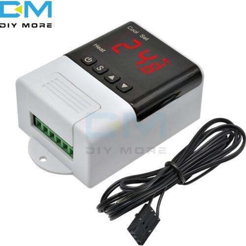 DTC1200 AC 110V 220V Digital Thermostat Temperature Controller For Aquarium Incubator controller thermoregulator + Sensor Cable