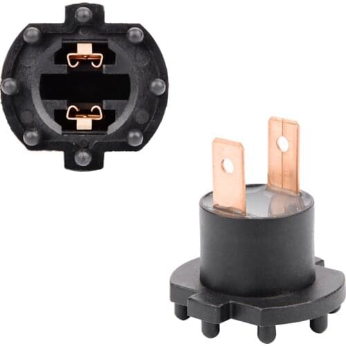 YUNPICAR H7 Halogen Headlight Bulb Retainers Holder Adapter Socket for LS21 New Mazda 2 Pcak