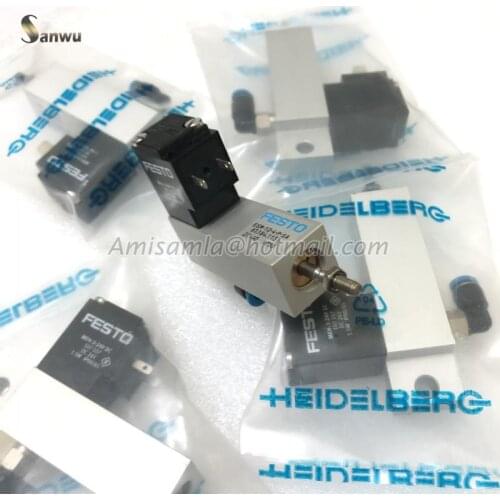 Best Quality 1 Uint FESTO cylinder ESM-10-4-P-SA 61.184.1131 27140 Solenoid valve SM52 SM74 PM74 printing machine spare parts