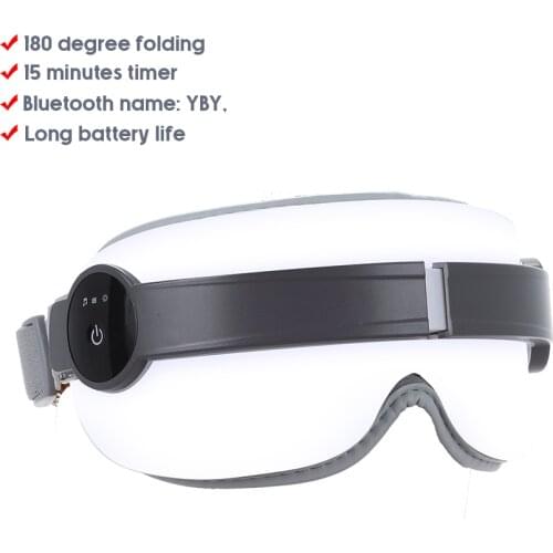 Electric Vibration Eye Massager Bluetooth Eye Massage Mask Hot Compress Therapy Glasses Anti Wrinkles Fatigue Relieve Eye Care