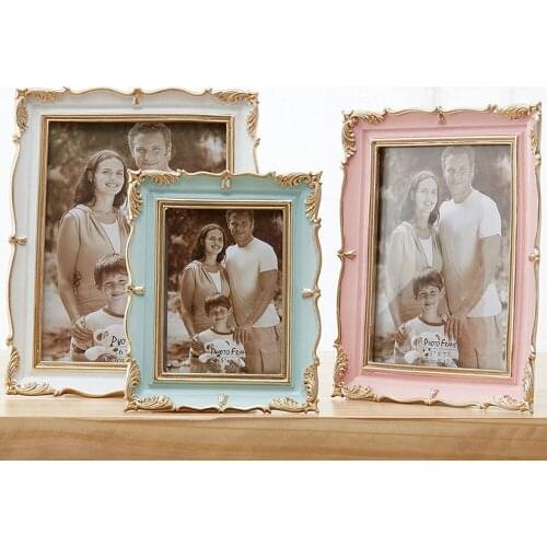 Desktop Resin Photo Frame Picture Displays for Office or Home Decoration RPF004