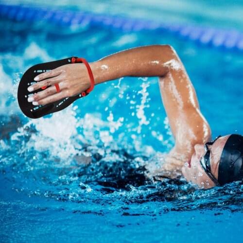 Kids Adult Silicone Hand Webbed Diving Gloves Fin Flipper Learn Train Gear Professional Swimming Paddle Frog Finger Gloves