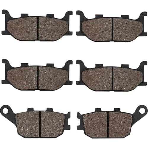 Motorcycle Front and Rear Brake Pads for YAMAHA XJ6N XJ6F XJ6S Diversion 600 2014 2015 XJ6SP Diversion 600 2013 FZ6R 2009-2010