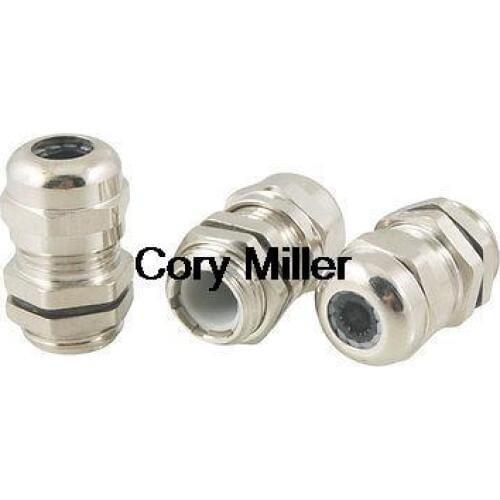 PG7 3.0-6.5mm Metal Waterproof Joint Cable Gland