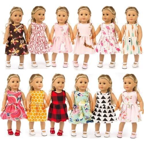 Leisure Dress+underatand clothes fits for American girl 18" american girl doll alexander doll best gift