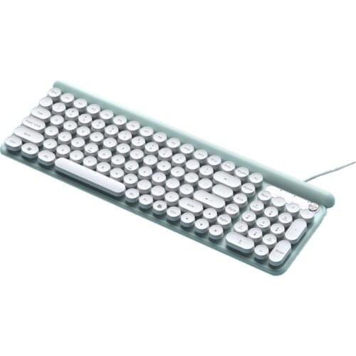 LX9B L3 Wired Keyboard High Quality ABS 102 Key Computer PC Gaming Keyboard Water-Resistant for PC Laptop White/Pink/Black