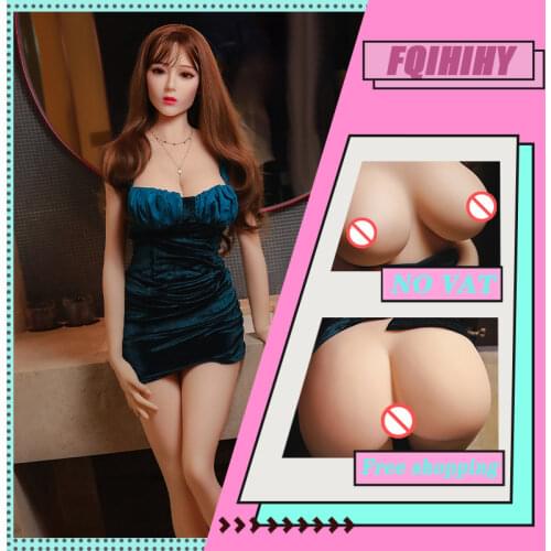 Realistic Sex Doll Silicone Sex Doll Boft Breast Sexy Vagina with Skeleton Adult Full Life Sex Doll Full Body Love Doll Big Ass