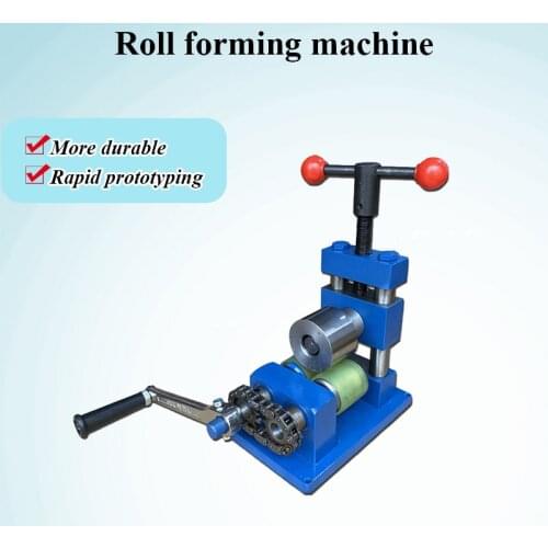 Hand-operated ring and bracelet bending machine / Rolling and forming machine / Rolling ring and bracelet tool