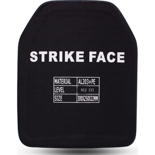 Self-protection Alumina+pe Nij Iiia Bulletproof Panel/nij 3a Stand Alone Ballistic Panel/nij Level 3a Body Armor Plates