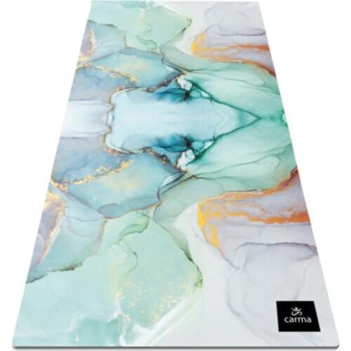 Blue White Bag Yoga Fitness Pilates Sports Carpet Mat