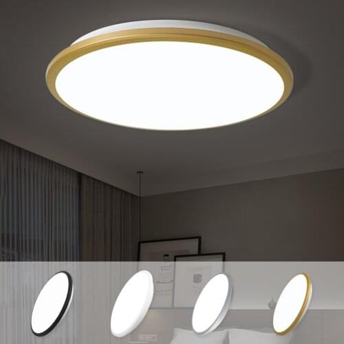 Ultra Bright Fixture Downlight Round 12W 18W 24W 36W Lighting Wall Flush Mount For Bedroom Living Room Led Ceiling Light Kitchen