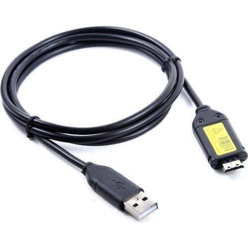 USB Battery Charger+Data SYNC Cable Cord for Samsung NV30 L100 L110 L310w Camera