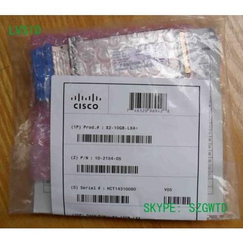 X2-10GB-LX4 ORIGINAL NEW SEALED FIBER OPTICAL MODULES