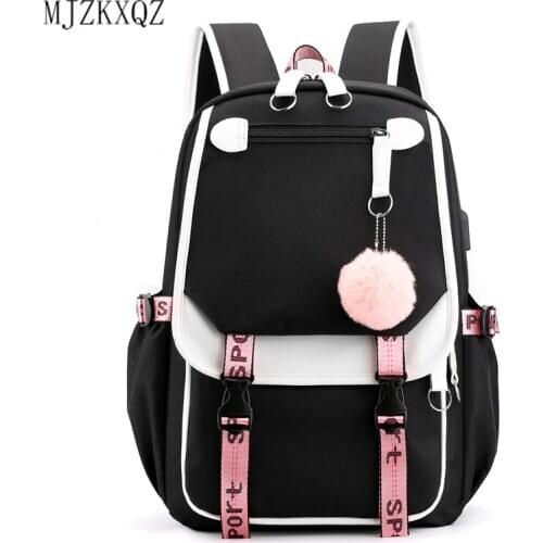 Women Casual Backpack For School Teenagers Girls Waterproof Travel Laptop Bag Anti Theft Sac A Dos Ladies Bagpack Bolso Mujer