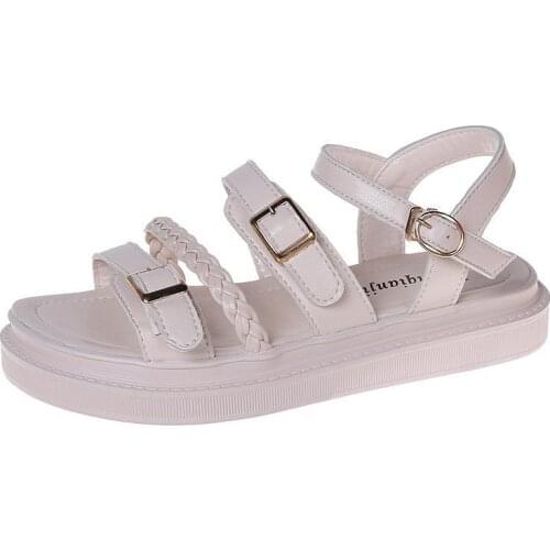 Women New Brand Sandals Home Non-slip 2021 Lady Flat Slippers Platform Female Girls Cool Garden Shoes Hot Sale Footwear Cheap