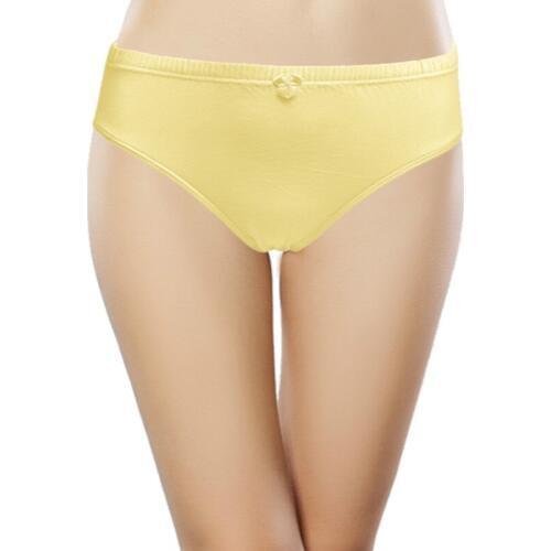 2019 new solid color simple sexy Fashion generous high quality cotton comfortable hips mid-rise ladies briefs ladies underwear