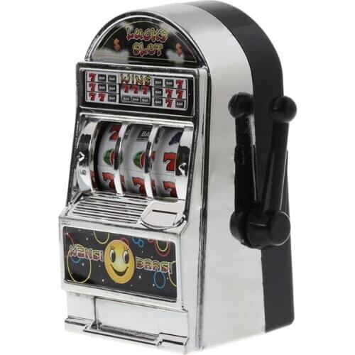 1pc Lucky Jackpot Mini Fruit Slot Machine Fun Birthday Gift Kids Educational Toy