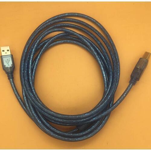 1PCS Inkjet printer USB date cable 2.0 core FFC flat cable for Allwin Wit color Human Sunika Xuli cable 1.5M 3M 5M 10M