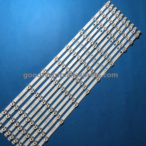 10pcs LED backlight 11LED for LG Sh-arp 32'' TV 32D1334DB LC32LD145K VES315WNDL-01 VES315WNDS-2D-R02 32 HA5000 VE STEL 574mm