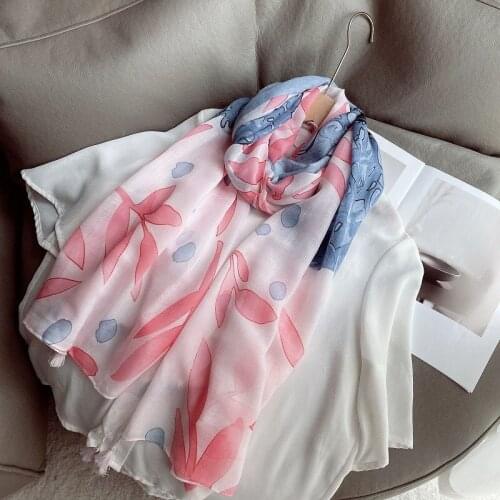 2021 New Cotton Sheep Print Tassel Scarves Shawls Long Beautiful Leaf Head Muffler Wrap Hijab Free Shipping