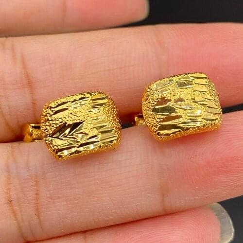 African Earrings for Womens, Gold Color Arab Dubai Earring for Kids,Middle Eastern Metal Jewelry Mama Wedding Gift