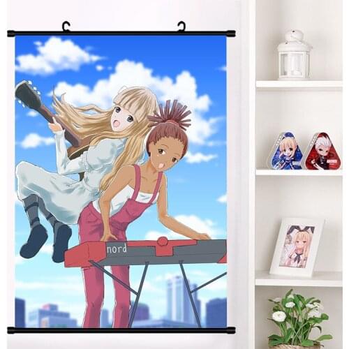 Anime CAROL & TUESDAY Wall Scroll Mural Poster Cartoon Wall Hanging Poster Home Decor Collection