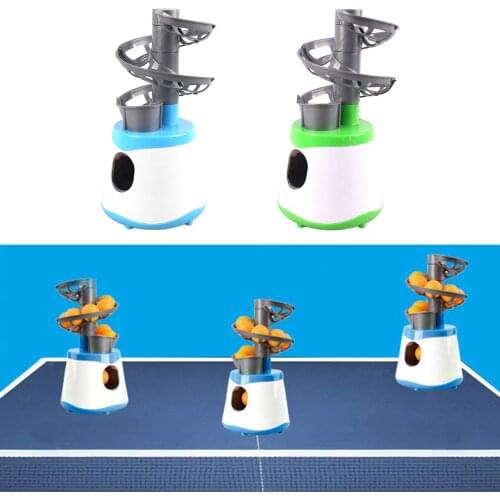 Automatic Table Tennis Robot PingPong Balls Training Machine Kids Beginner