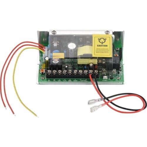 DC 12V 5A UPS Fuction Door Access Control Power Supply Use for Access Control System Switch Remote Lock AC 110V-240V