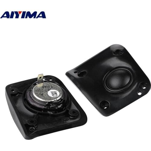 AIYIMA 2Pcs Speaker Silk Film Tweeter Audio Speaker Driver 4 Ohm 20W Hifi Home Theater Sound Speaker Unit