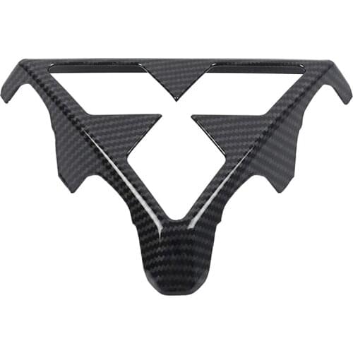 For Mitsubishi Eclipse Cross 2018 2019 Car Front Grill Centre Logo Frame Central Panel Cover Trim Sticker