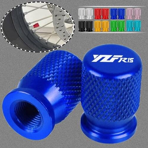For Yamaha YZFR15 YZF-R15 YZF R15 R15 V3 V3.0 2013-2020 2019 2018 Motorcycle Accessories Wheel Tire Valve caps Airtight Covers